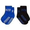 Inter, Set Calzini Neonato, 2 Pezzi Unisex-Bimbi 0-24, Nerazzurro, 19-20