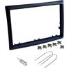 Sound Way sound-way - Kit di montaggio per autoradio, mascherina per radio, adattatore 2 DIN per Renault Megane