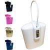 SAFEGO - Cassetta di sicurezza portatile per interni ed esterni, con chiave e combinazione, colore: bianco