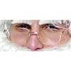 Rubie's IT00036 - Occhiali Babbo Natale, Adulto, Misura Unica