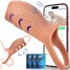 DRAGOSTI Anello Vibrante Sexytoysys Uomo Coppia - Anello Vibrante Per Lei E Lui Giochi Sessuali con APP, 10X Vibratore Anello Pene Lui, Vibratore Per Uomo Sexy Toys