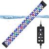 hygger Sommergibile Illuminazione per Acquario,24/7 Spettro Completo Luce LED per Acquario,21W Submersible Lampada Aquarium LED con 9 Colori per Acquario da 61-109cm Tank