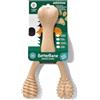 BetterBone - Giocattolo per cani da masticare - Large Medium Classic - Veggie - Senza nylon e OGM a base di cellulosa - Giocattolo da masticare con gusto neutro medio - Senza schegge e ipoallergenico