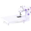 yefix Mini Macchina da Cucire Portatile a Doppio Filo con Tavolo da Cucito e Pedale