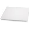 METALTEX - Piano professionale da cucina Cut&Serviver 40 x 40 x 1,5 cm, bianco