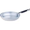 Pentole Agnelli ALMC1111C20 Cool Padella Radiante Dritta, in Alluminio, Spessore 5 mm, con Manico Tubolare in Acciaio Inossidabile, 20 cm, Argento
