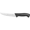 Sanelli Linea Skin Coltello Disosso Curvo, Acciaio Inox, Nero, Lunghezza lama 16 cm.