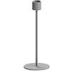 Cooee Design - Portacandela in Acciaio Inox, 9 cm, Colore: Grigio