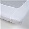 Papillon Lenzuolo con Angoli in Mollettone, Cotone, Bianco, 180 x 200 cm