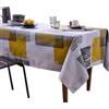 Nydel - Tovaglia Magic Ethnic con rivestimento in acrilico, zinco, rotonda, 160 cm