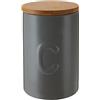 Premier Fenwick-Barattolo per caffè, Colore: Grigio Chiaro, bambù/Dolomite, 10 x 10 x 15 cm
