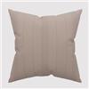 Soleil d'ocre Adèle Coperture di Cuscino, Policotone, Beige (Talpa), 60 x 60 cm