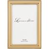 Lawrence Frames 4x6 Gold Metal Picture Frame-Classic Bevel Cornice portafoto, Metallo