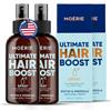 Moerie Siero Spray Crescita Capelli Anticaduta Donna e Uomo, Allungante | Con biotina, caffeina e rosmarino, capelli più folti, 2 x 150 ml