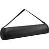 Ehuihuan Borsa Yoga Porta Tappetino, Borsa Yoga Impermeabile con Tracolla Regolabile, Sacca per Tappetino Yoga, Nero Borsa Portaoggetti per Yoga, Borsa Pilates Donna, Accessori Yoga