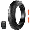 ZUKKA Pneumatici da bicicletta da 20 pollici, 20 x 4.0, resistenti all'usura, per mountain bike e e-bike, nero