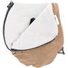 Altabebe AL2801P-43 Guanti Passeggino, Marrone/Bianco
