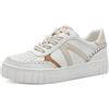 Marco Tozzi Sneaker da Donna, 2-23703-44, Bianco/Dune, 41 EU, White Dune, 41 EU