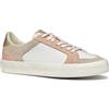 Geox D EMMELENY E, Scarpe da Ginnastica Donna, Nude/White, 41 EU