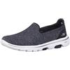 Skechers Women's Go Walk 5 Honor Sneaker, Nero e Bianco, 39.5 EU