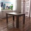Vida Designs Medina Tavolo da Pranzo a 4 Posti, in Legno MDF, Rettangolare, Moderno, per Cucina e Sala da Pranzo, Colore: Noce