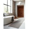 Elle Decoration Tappeto di design Dolomite, moderno per soggiorno, camera da letto, corridoio, motivo a righe, morbido, glamour, effetto lucido, per soggiorno, camera da letto, corridoio, color crema,