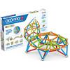 Geomag Classic Supercolor Recycled 142, Costruzioni Magnetiche, Barrette e Pannelli Colorati, Confezione da 142 Pezzi, Plastica 100% Riciclata
