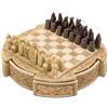 The Regency Chess Company Ltd, England Isola di Lewis Compatto Celtico Set di Scacchi 9 Pollici in Avorio