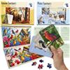 QUOKKA Puzzle 60 Pezzi per Adulti con Alzheimer - 3 Giochi di Memoria per Anziani con Demenza - Puzzle Pezzi Grandi Attraverso il Ritmo Naturale - Regali Giochi per Anziani Stimolazione Cognitiva