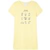 Women'secret Short Nightdress Multilicense Happy Snoopy Camicia da Notte, Giallo, M Donna