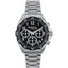 Breil Orologio BAMBINO GROW UP quadrante MONO-COLORE NERO movimento CRONOGRAFO QUARZO e BRACCIALE ACCIAIO ARGENTO EW0718