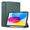 ESR Cover per iPad 10 Generazione (2022, 10,9"), Supporto Integrato per Pencil 1 (1a Gen), Supporto Trifold, Automatica riattivazione/Standby, Custodia Serie Rebound, Verde