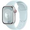 DONEGANI C1 per Cinturino Apple Watch 40mm 44 mm 46mm 42mm 45mm 41mm 38mm 49mm Se Ultra 2 Serie 10 9 8 7 6 5 4 3 Band Bracciale Sport Silicone, Blu ghiacciaio