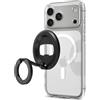 Spigen O-Mag Anello MagSafe [Apribottiglie & Supporto Regolabile] Doppio Magnete Compatibile con Accessori Magnetici, iPhone 17 17e 16 15 14 e Cover MagSafe/Pixelsnap per Samsung S26 S25, Pixel 10 10a