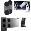Rolling Square Edge Pro Tablet Kit - Sostegno Magnetico Tablet e Cellulare, Accessorio Smartworking e Produttività, Compatibile con MagSafe, Compatibile con tutti i Tablet e Telefoni, Grigio Siderale