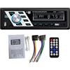 NC Autoradio Bluetooth 24V Audio per Auto/Camion 1 DIN Lettore Stereo per Auto Vivavoce AUX Interfaccia ISO Controllo AI MP3 FM/USB/Radio con Telecomando