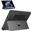MoKo Custodia compatibile con Surface Pro 11, Surface Pro 10, Surface Pro 9 13 pollici, All-In-One Tablet Custodia con Cinturino da Polso Supporta Type Cover Keyboard per Surface Pro 11, Pro 10, Pro