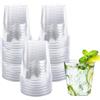 ZHANChen Bicchieri Plastica Rigida Lavabili 40 Pezzi Bicchieri in Plastica Trasparente 200 ml Resistenti e Riutilizzabili per Compleanni Matrimoni Barbecue Feste