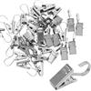 EOUIAV 36 Clips de Cortina de Metal con ganchos, Clip Tenda in Acciaio Inox, Clip Tende a Molla Ganci, Clips de Metal, Camera da Letto, Bagno, Decorazione Domestica, Arte Craft Display