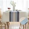 Arwllzz Tovaglia Effetto Lino 100 x 100 Bianca Tovaglia Antimacchia Quadrata Tovaglie Impermeabile Moderna Copritavolo per Esterno Interno Tavolo da Pranzo Cucina Festa Compleanno Tavolo da Birra