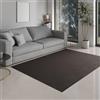 DE-COmmerce Tappeto Bambù massive, 17mm Indurito Listello La Nuovi Generazione Non Bordato Tappeto Soggiorno Cucina Made IN Germany - Ebony, 140x200 cm