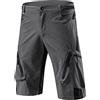 SUKUTU Pantaloncini da Ciclismo per Uomo Baggy Sports Outdoor MTB Pantaloncini da Corsa per Ciclismo Mountain Bike Downhill Shorts