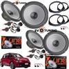 Hertz Kit 8 Casse Altoparlanti Hertz K165 Anteriori Posteriori per Fiat 500L dal 2012