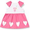 Chicco, Vestito con Maniche Corte, Bimba 0-24, 3 mesi, Fucsia (279)
