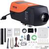 VEVOR Riscaldatore d'Aria Diesel per Auto Camper Camion RV 12 V 2 KW Temperatura Regolabile 8℃ -36℃ Controllo Remoto, Riscaldatore da Parcheggio per Auto Consumo di Carburante 0,16-0,26L/h BTU 10-15m²