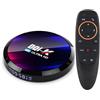 DQi-K 2024 New H96MAX 4GB 64GB Android 13 TV BOX Con giroscopio Telecomando vocale RK3528 Quad-Core 64bit Supporto 8K 3D Wi-FI 6 2.4G/5.8G BT 5.0 HDR Android Box