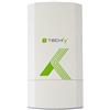 Techly 361711 CPE Punto-Punto 900Mbps a 5.8GHz 12dBi Bianco