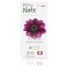 Eco By Naty, Assorbenti Interni con applicatore, Super, 14 assorbenti interni. Realizzati con fibre vegetali e vegani. 0% di plastica.