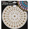 Aladine - Kit Mandala 20 cm in Dot Painting - Cofanetto Mandala con stencil Mandala e supporto in legno - 85501