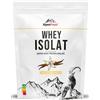 AlpenPower Whey Isolat - Proteine in polvere di vaniglia, 1 kg, 100% ingredienti naturali, senza dolcificanti, alimentazione con erba, proteine in polvere di alta qualità del miglior latte alpino